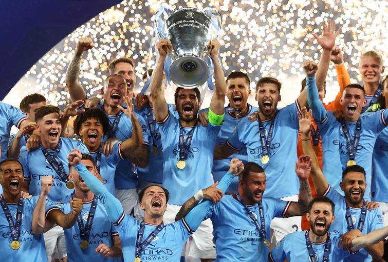 BREAKING Manchester City The First Team To Win Premier League